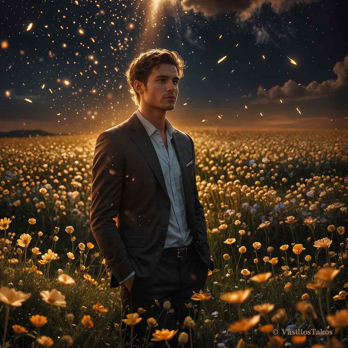 Σεληνη στον Τοξότη με ζώδια και αστρολογικούς συμβολισμούς