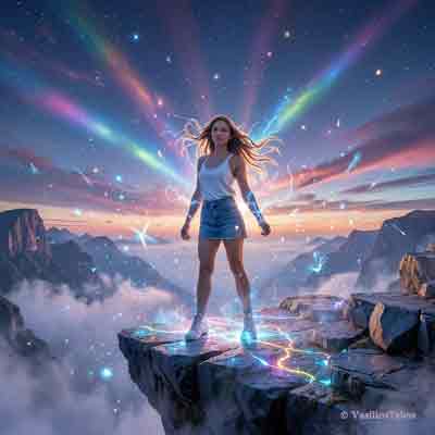 Σελήνη στον Υδροχόο με φωτεινό ουρανό και αστέρια Σελήνη στον Υδροχόο με φωτεινό ουρανό και αστέρια