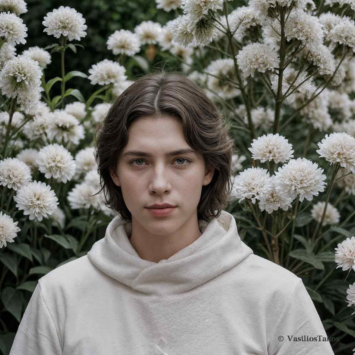 Αστρολογική εικόνα που απεικονίζει τη Σελήνη στους Διδύμους