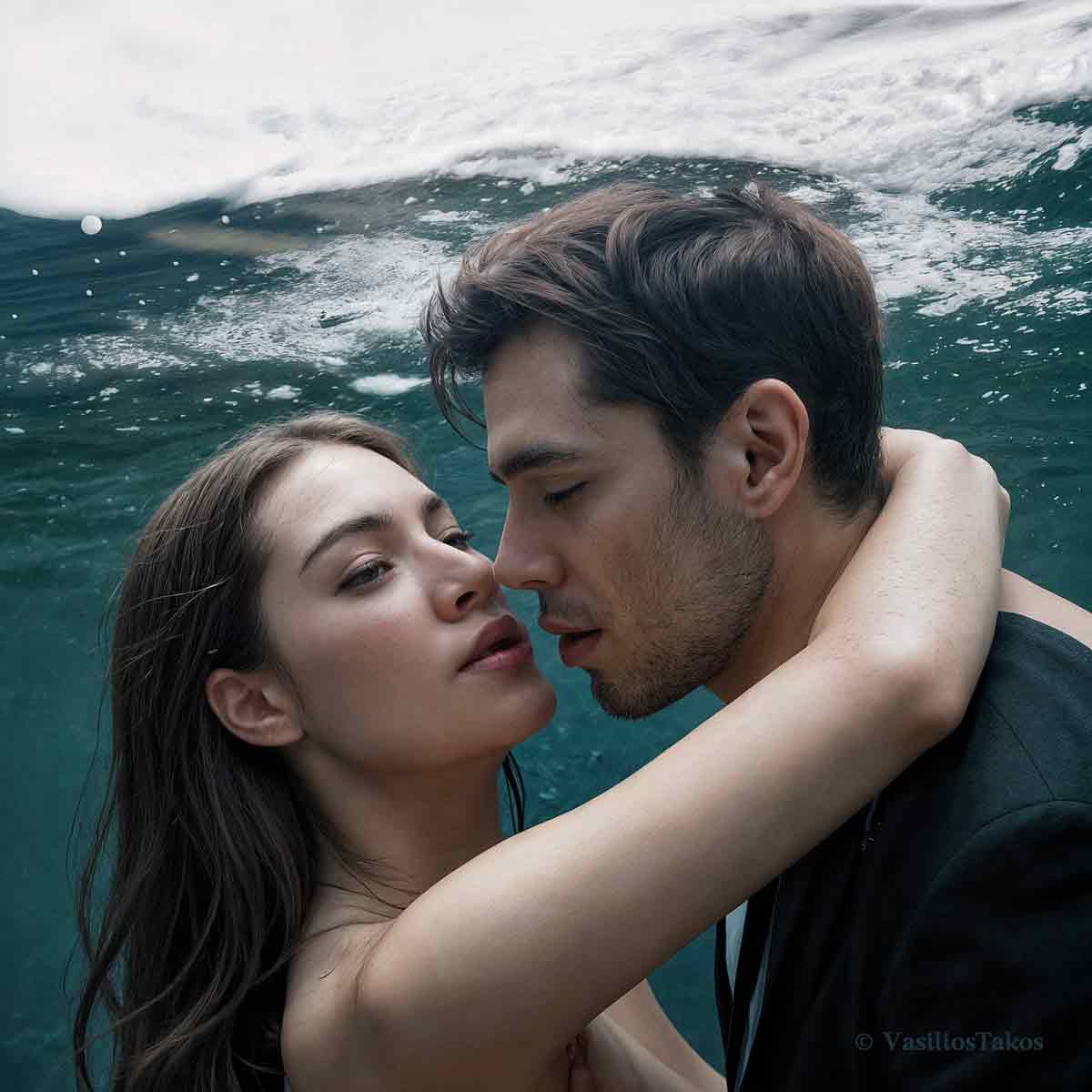 Σελήνη στους Ιχθύς κάτω από τον νυχτερινό ουρανό