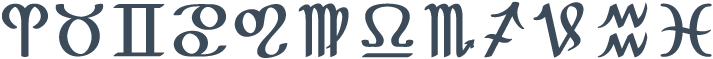 Σύμβολα όλων των ζωδίων